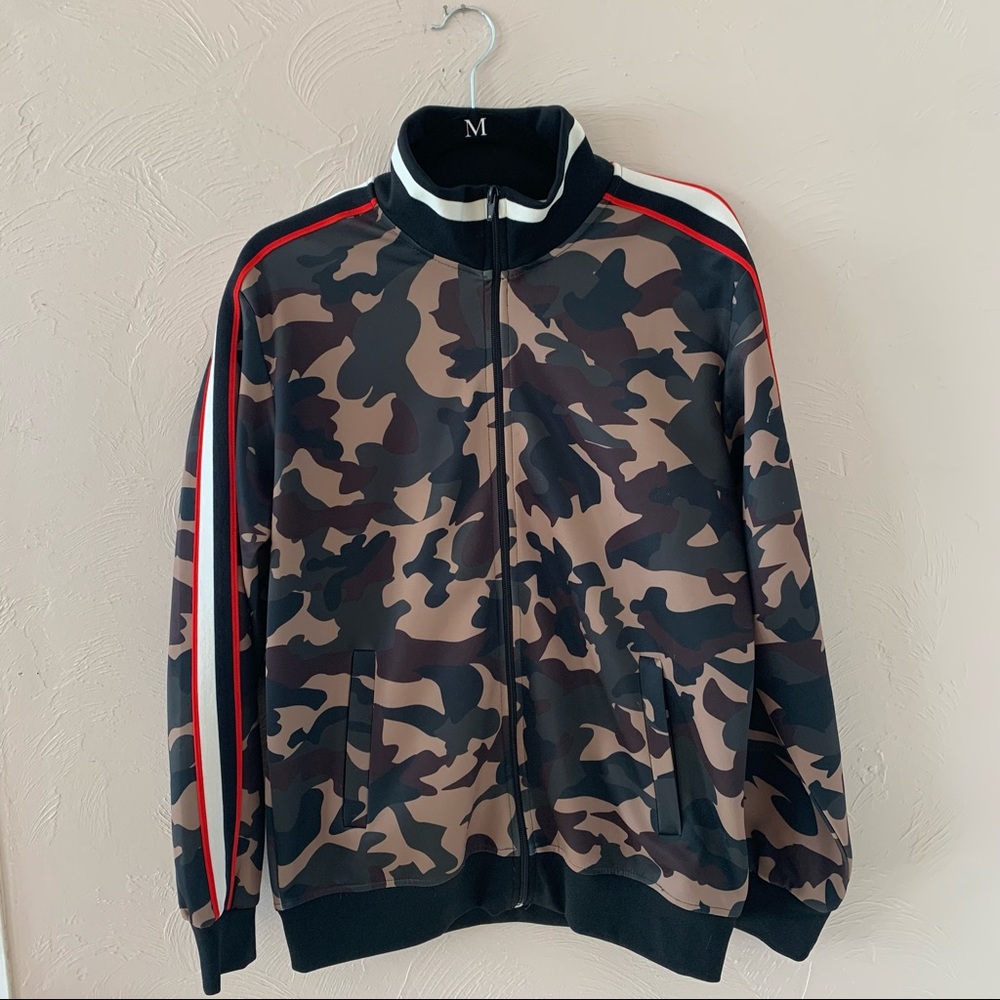 Camo Zip-up